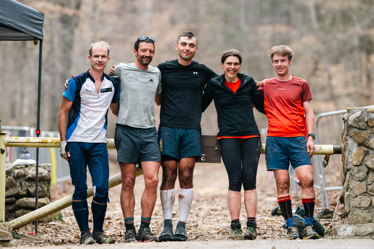 Greig Hamilton Jared Campbell Ihor Verys Jasmin Paris John Kelly Finishers of 2024 Barkley Marathons