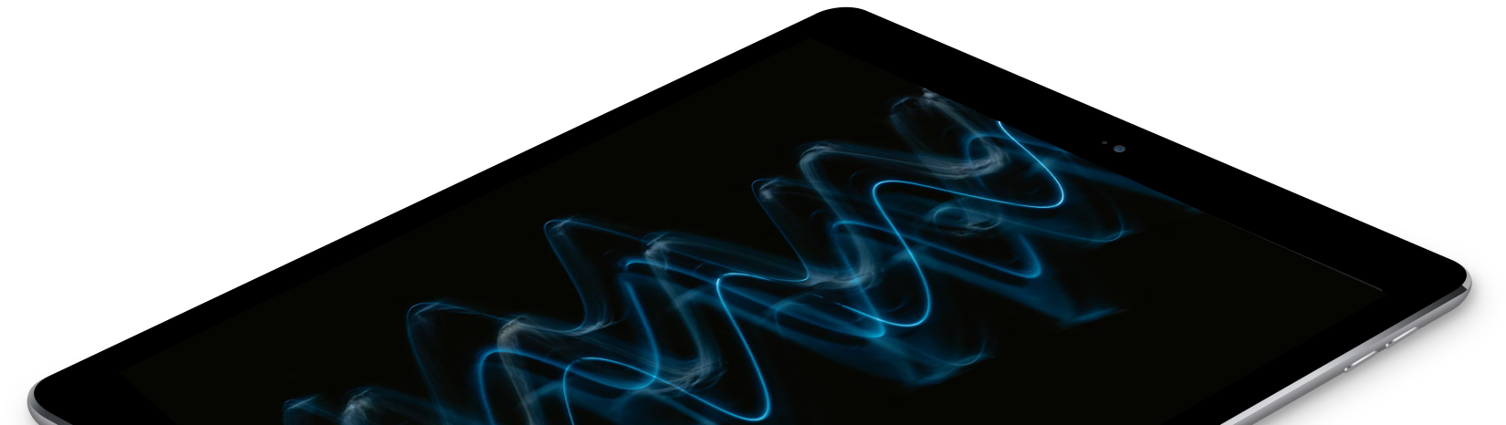 ipad showing the landofthelongwhitenoise